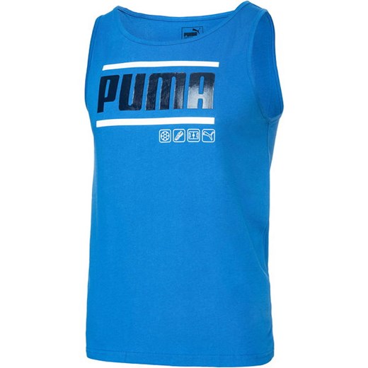 T-shirt chłopięce Puma niebieski 
