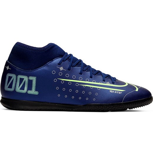 Buty sportowe męskie Nike mercurial wiązane niebieskie 