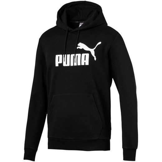 Czarna bluza męska Puma w sportowym stylu 
