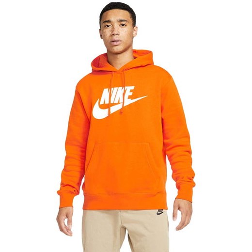 Bluza męska Sportswear Club Fleece Nike (pomarańczowa)