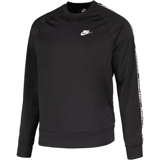 Bluza męska Nike czarna bez wzorów 