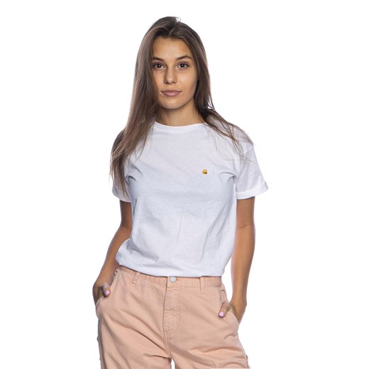 Koszulka damska Carhartt WIP S/S Chasy T-shirt biała M promocyjna cena bludshop.com