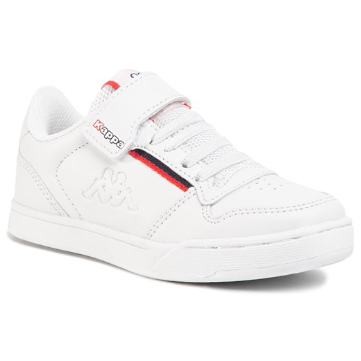 Sneakersy KAPPA - Marabu K 260737K White/Red 1020 Kappa  25 eobuwie.pl