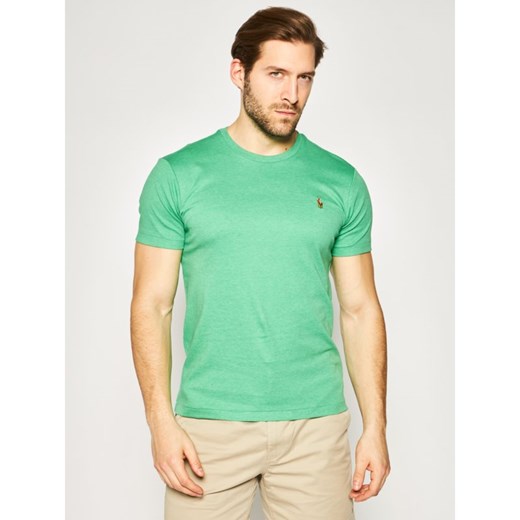 Zielony t-shirt męski Polo Ralph Lauren 
