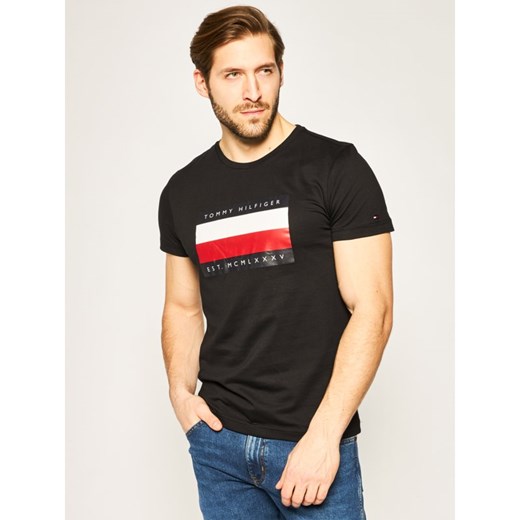 T-shirt męski Tommy Hilfiger z krótkim rękawem 