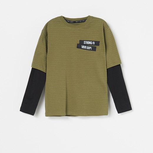 Reserved t-shirt chłopięce z długim rękawem
