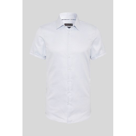 C&A Koszula biznesowa-Slim Fit-kołnierzyk kent-w kropki, Biały, Rozmiar: M