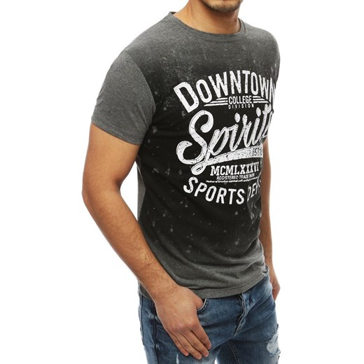 T-shirt męski Dstreet z krótkimi rękawami w stylu młodzieżowym 