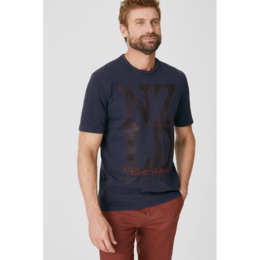 C&A T-shirt-bawełna bio, Brązowy, Rozmiar: XL