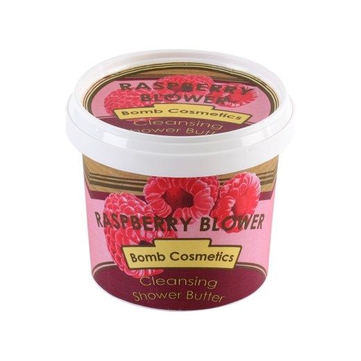 Bomb Cosmetics Raspberry Blower | Myjące masło pod prysznic 365ml