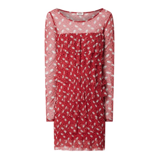 Sukienka z siateczki z efektem stopniowania Liu Jo XS Peek&Cloppenburg