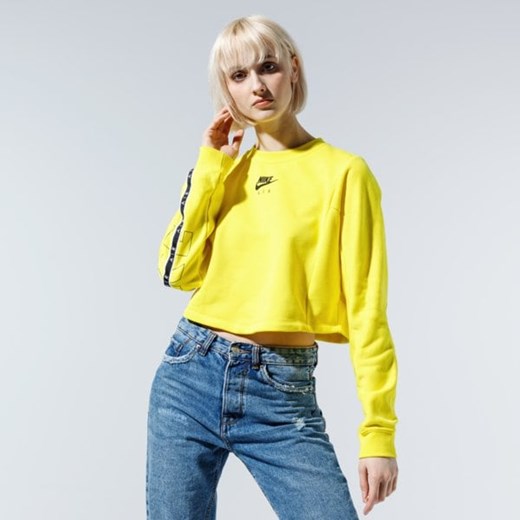 Bluza damska Nike w sportowym stylu żółta krótka 