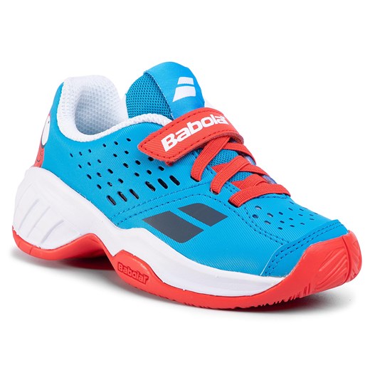 Buty BABOLAT - Pulsion All Court Kid 32S20518 Tomato Red/Blue Aster Babolat  33 eobuwie.pl