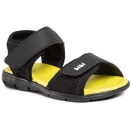 Sandały BIBI - Basic Sandals Mini 1101009 Black/Amarelo Fluor  Bibi 37 eobuwie.pl