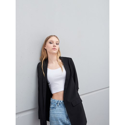 Sinsay - Marynarka oversize - Czarny Sinsay  L 