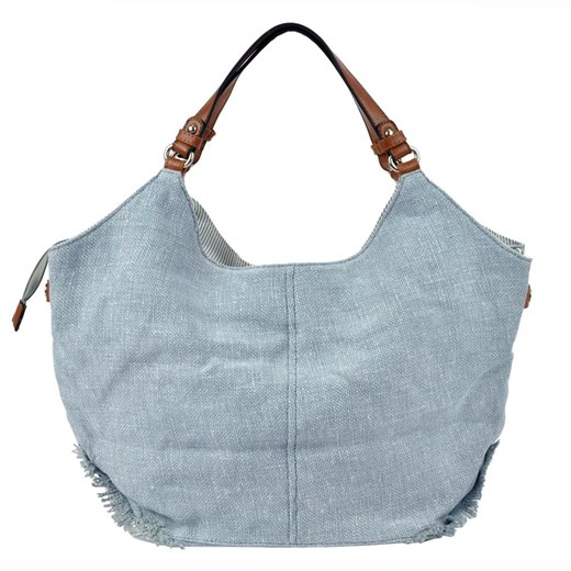 Shopper bag Lookat bez dodatków w stylu młodzieżowym na ramię 