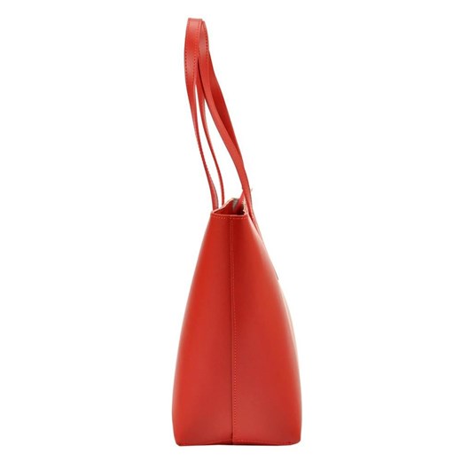 Shopper bag beżowa Pierre Cardin matowa elegancka 