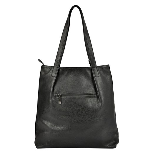 Shopper bag Pierre Cardin czarna 