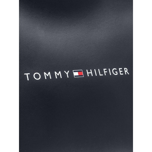 Shopper bag Tommy Hilfiger na ramię bez dodatków duża 