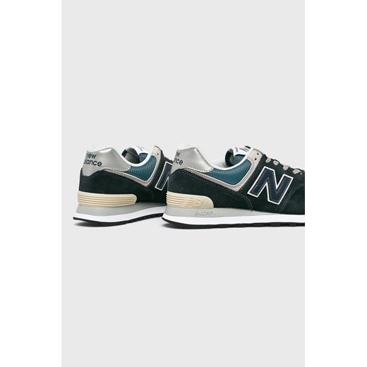 Buty sportowe męskie New Balance new 575 sznurowane ze skóry 