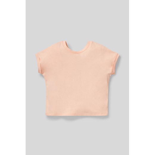 C&A Koszulka z krótkim rękawem-bawełna bio-efekt połysku, Pomarańczowy, Rozmiar: 116