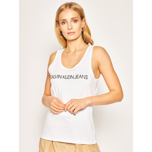 Biała bluzka damska Calvin Klein 
