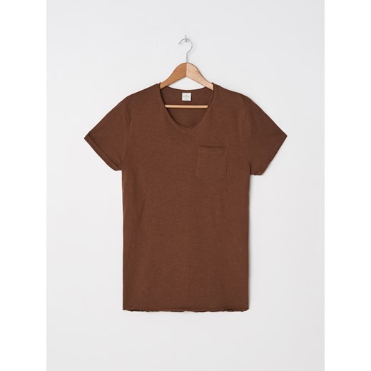House - T-shirt z bawełny organicznej - Brązowy  House XXL 