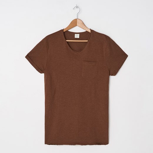 House - T-shirt z bawełny organicznej - Brązowy  House M 
