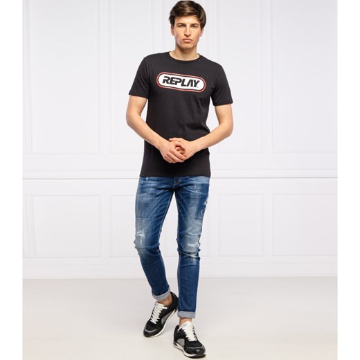 Replay T-shirt | Regular Fit  Replay L Gomez Fashion Store