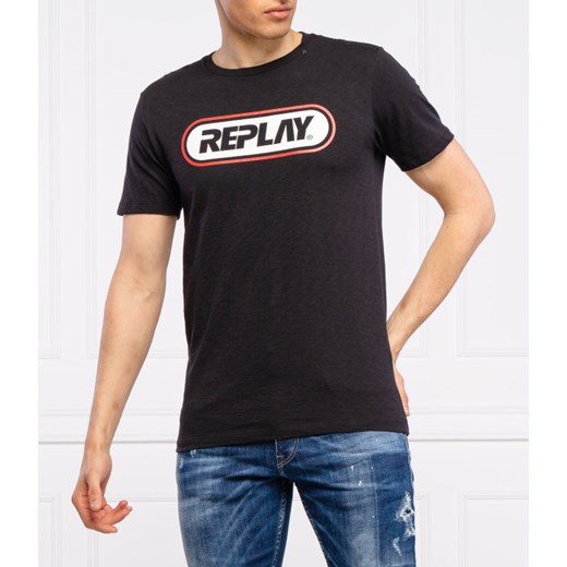 Replay T-shirt | Regular Fit  Replay M Gomez Fashion Store