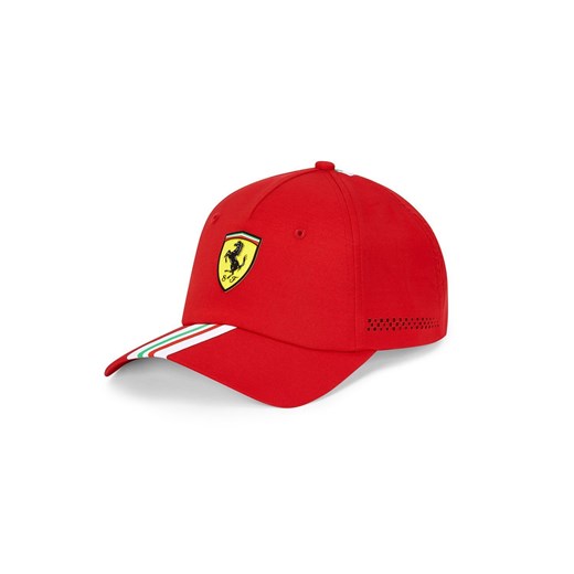 Czapka baseballowa Italian Flag czerwona Scuderia Ferrari 2020 Scuderia Ferrari F1 Team  uniwersalny gadzetyrajdowe.pl