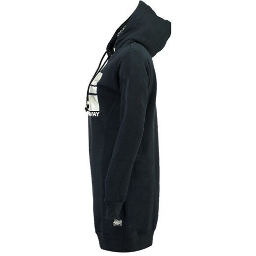 Sukienka Geographical Norway z napisami mini prosta