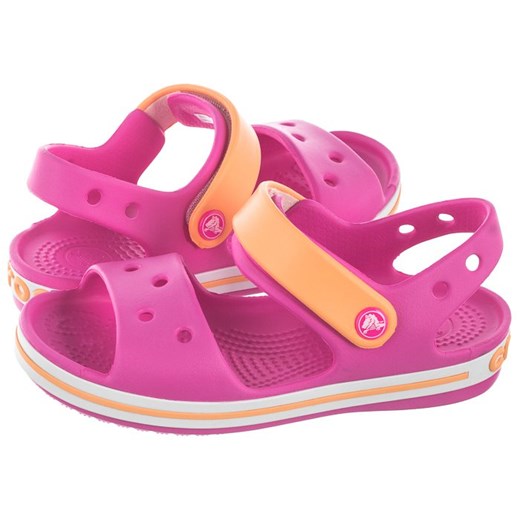 Sandałki Crocs Crocband Sandal Kids Electric Pink/Cantaloupe 12856-6QZ (CR39-o)