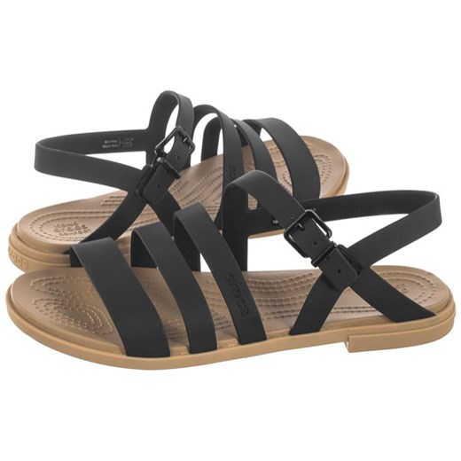 Sandały Crocs Tulum Sandal W Black/Tan 206107-00W (CR183-b)