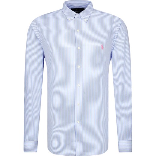 Koszula męska Polo Ralph Lauren niebieska w paski 