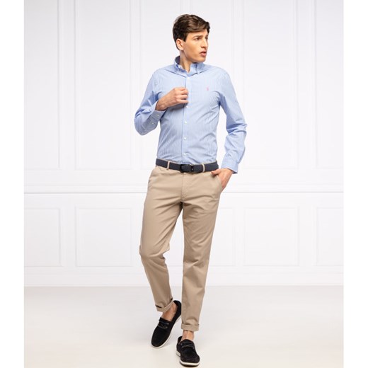 Polo Ralph Lauren koszula męska z długim rękawem w paski 