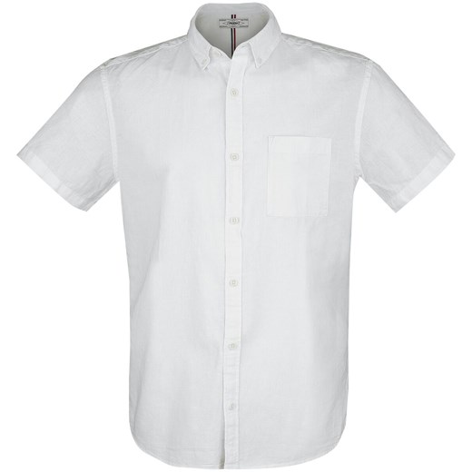 Produkt - Dobby Linen Shirt - Koszula z krótkim rękawem - biały   M 