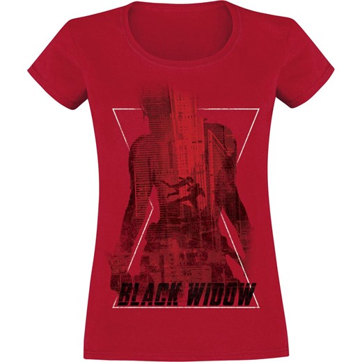 Black Widow - Poster - T-Shirt - czerwony   M 