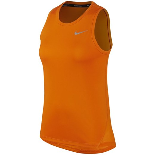 Nike bluzka damska pomarańczowy na lato 