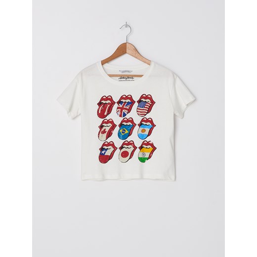 House - Koszulka z nadrukiem The Rolling Stones - Kremowy House  M 