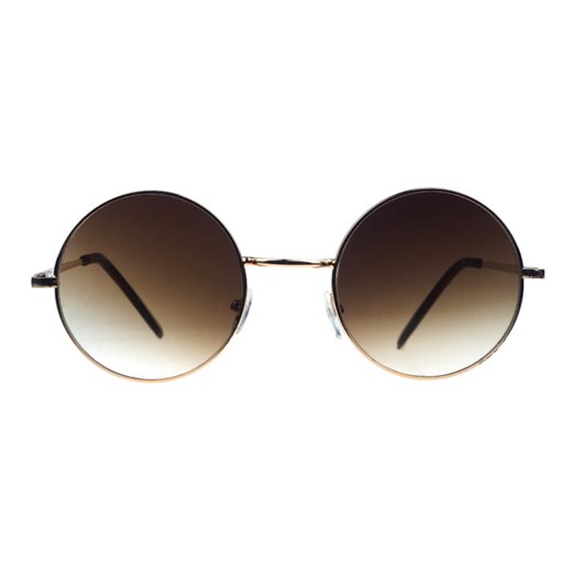 Okulary przeciwsłoneczne złote lenonki EM K6 Em Men`s Accessories   EM Men's Accessories