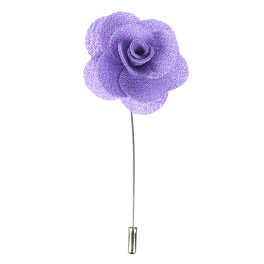 Szpilka fioletowy kwiat EM 43 Em Men`s Accessories   EM Men's Accessories