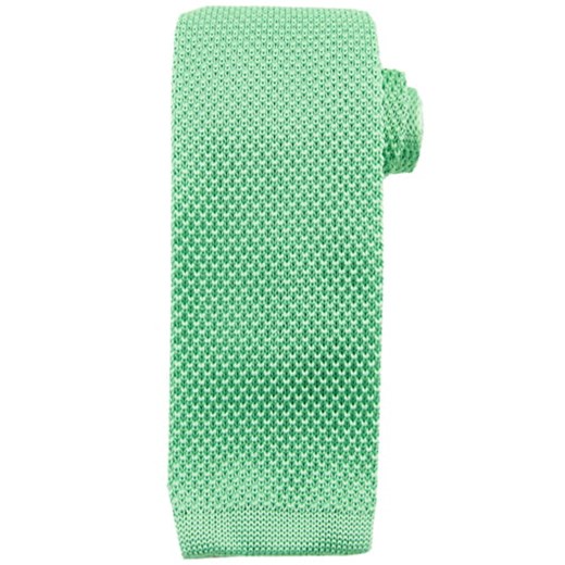 Krawat Em Men`s Accessories zielony 