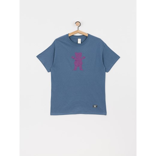 T-shirt męski niebieski Grizzly Griptape 