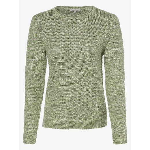 Apriori - Damski sweter lniany, zielony APRIORI  L vangraaf