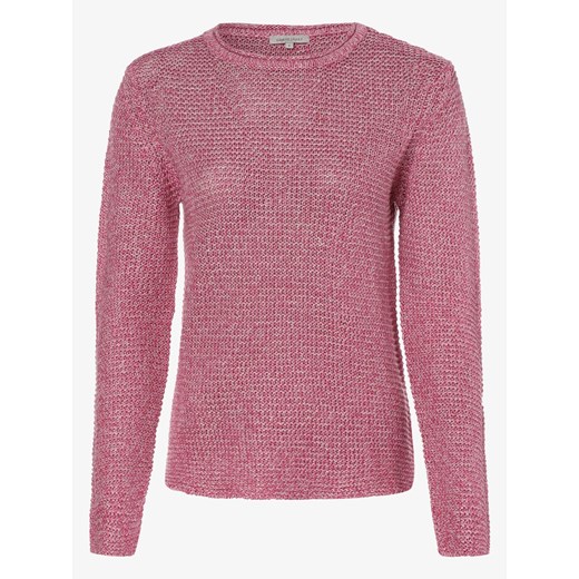 Apriori - Damski sweter lniany, różowy APRIORI  XL vangraaf