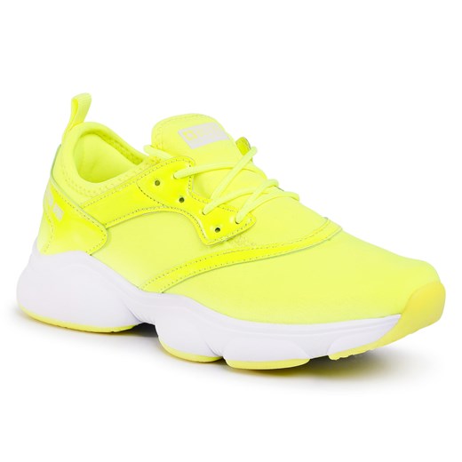 Buty sportowe damskie żółte młodzieżowe 