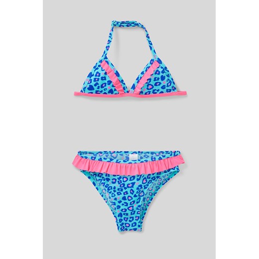 C&A Bikini-2 części, Niebieski, Rozmiar: 98/104