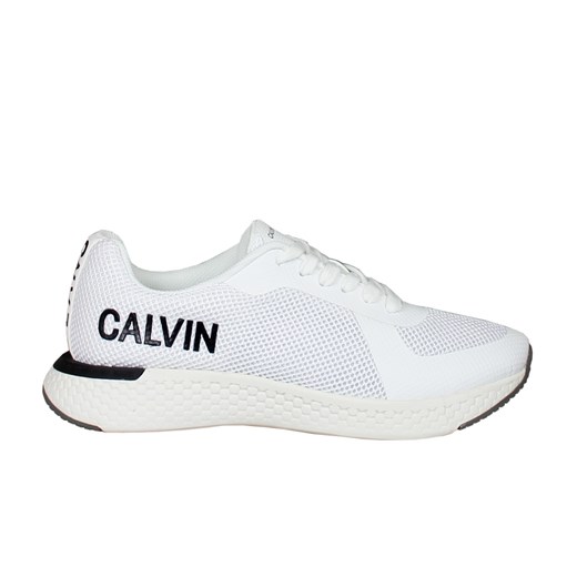 Buty sportowe damskie Calvin Klein na wiosnę z tworzywa sztucznego 