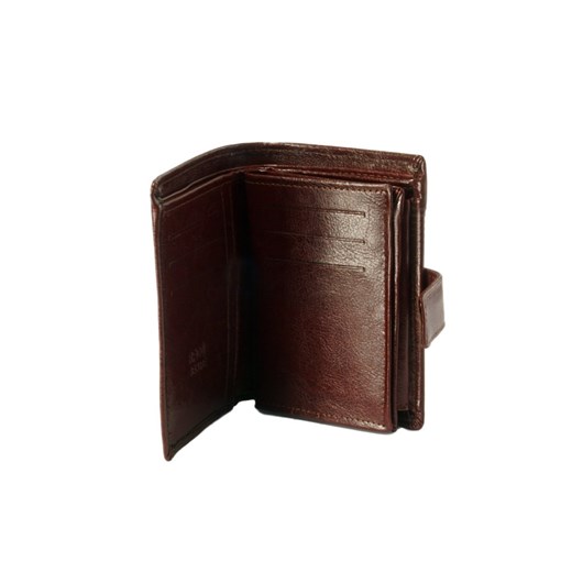 PERFEKT PLUS P/28 A RFID SECURE brązowy z zapinką, portfel męski